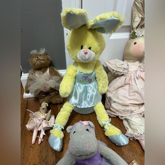 Vintage ballerina plush stuffed toys - Picture 2 of 16